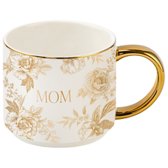 Gold Mom Coffee Mug - Spring & Mother's Day Gifts