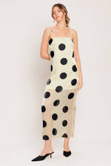Polka Dot midi dress
