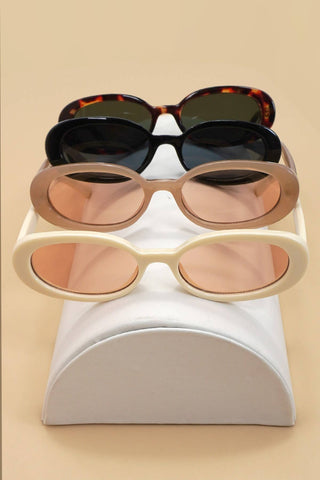 OVERSIZED ACETATE ASSORTED SUNGLASSES