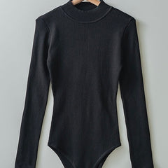 Ribbed Knit Bodysuit
