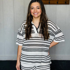 Collared Relaxed Fit Set