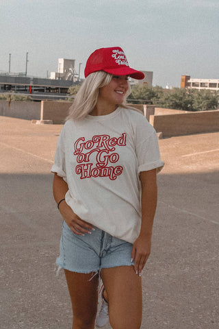Baseball Embellished ￼Trucker Hat (No staff discount)