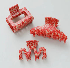 Holiday Berry Claw Clip