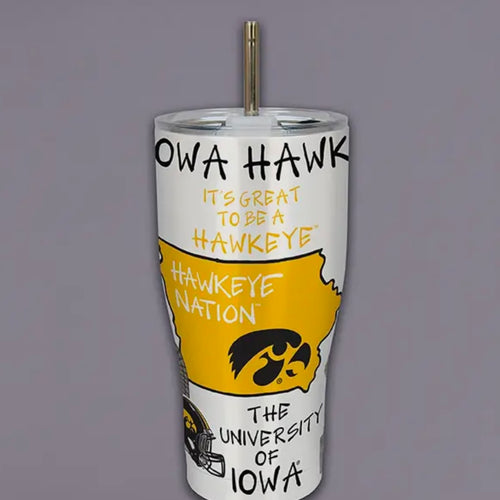 Iowa Metal Tumbler