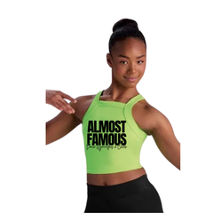 Lime AF Crop Top