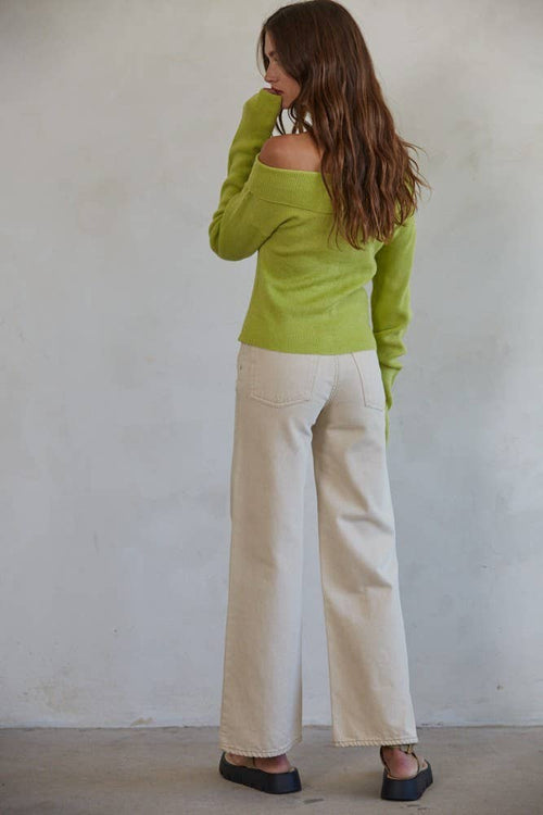 Knit Sweater Cardigan Top