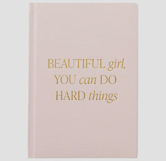 Beautiful Girl Fabric Journal