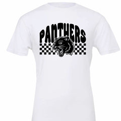 Checker Print Panther Tee