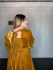 Amber Sweetheart Velvet Mini Dress