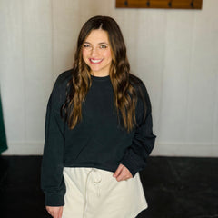 Warm Long Sleeve French Terry Sweatshirt