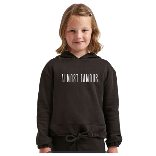 AF Black Cinch Hoodie