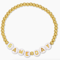 Game Day Beaded Bracelet