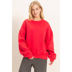 Oversized Dropped Shoulder Sweatshirt