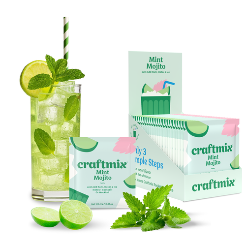 Mint Mojito Cocktail / Mocktail Mixer Singles