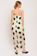 Polka Dot midi dress