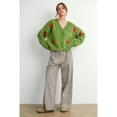 Loose-Fit Adjustable Tie-Front Pants