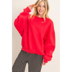 Oversized Dropped Shoulder Sweatshirt