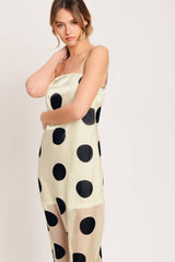 Polka Dot midi dress