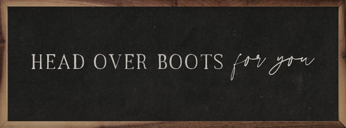 Head Over Boots For You Black