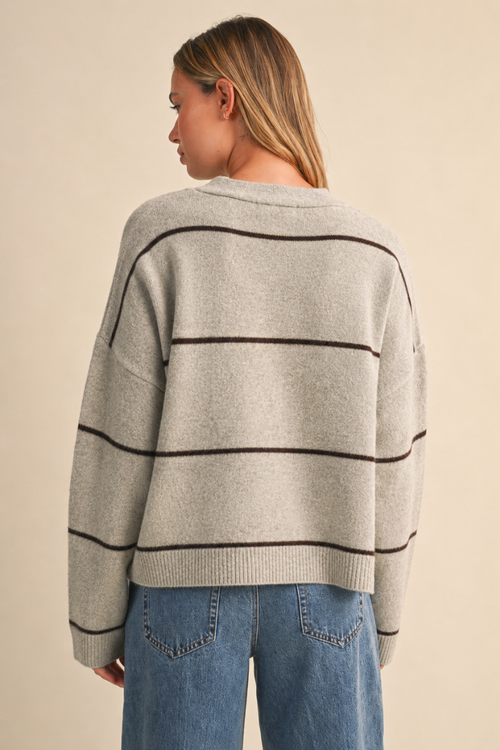 BUTTON DOWN  KNIT CARDIGAN