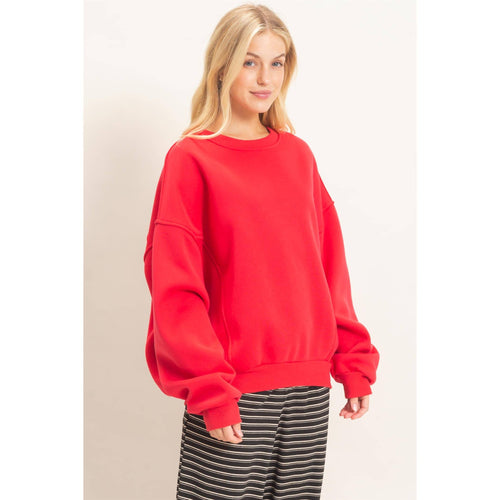 Oversized Dropped Shoulder Sweatshirt
