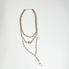 Matte Gold Necklace